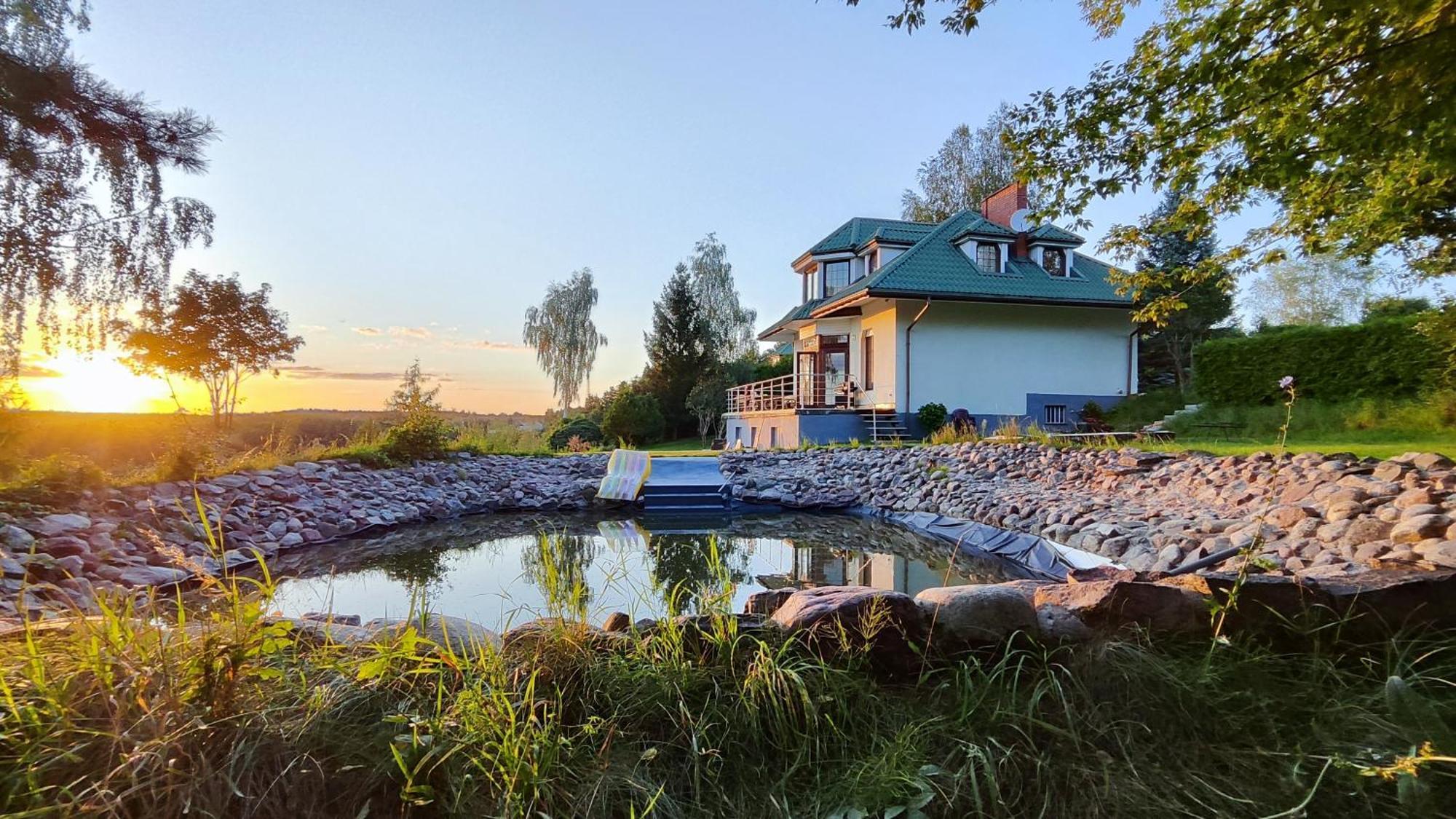 Dom Nad Jeziorem Zbiczno Siedlisko Grzmieca ภายนอก รูปภาพ
